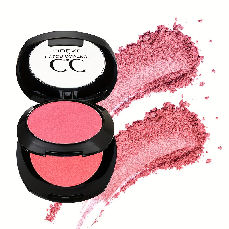 Double Deck Blusher Palette - Brightens Skin, Long Lasting