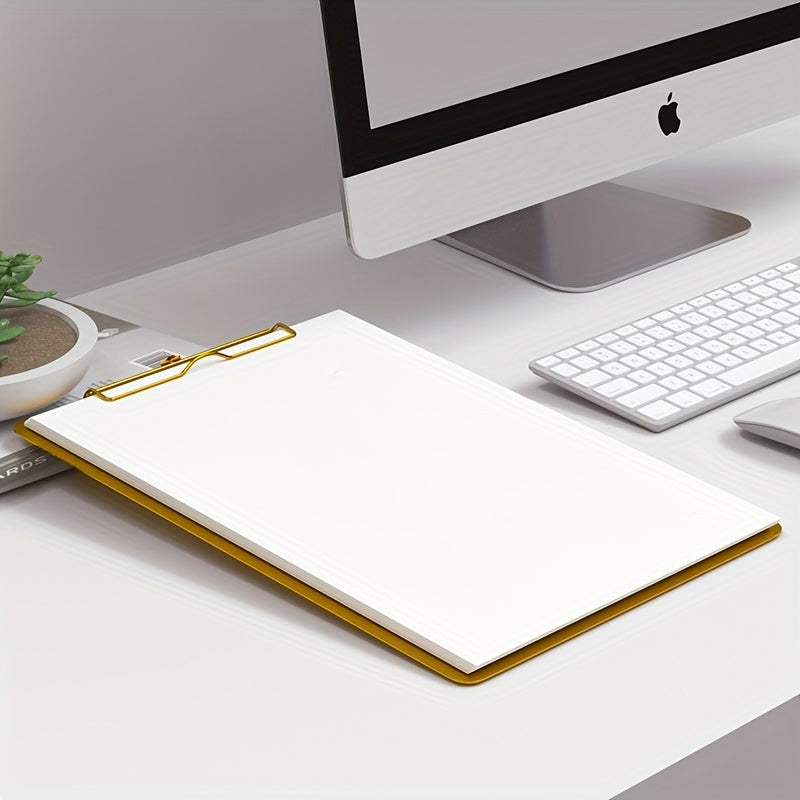Stainless Steel Clipboard with Strong Metal Clip