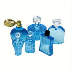 Doll House Mini Model Scene Perfume Bottle Set x6