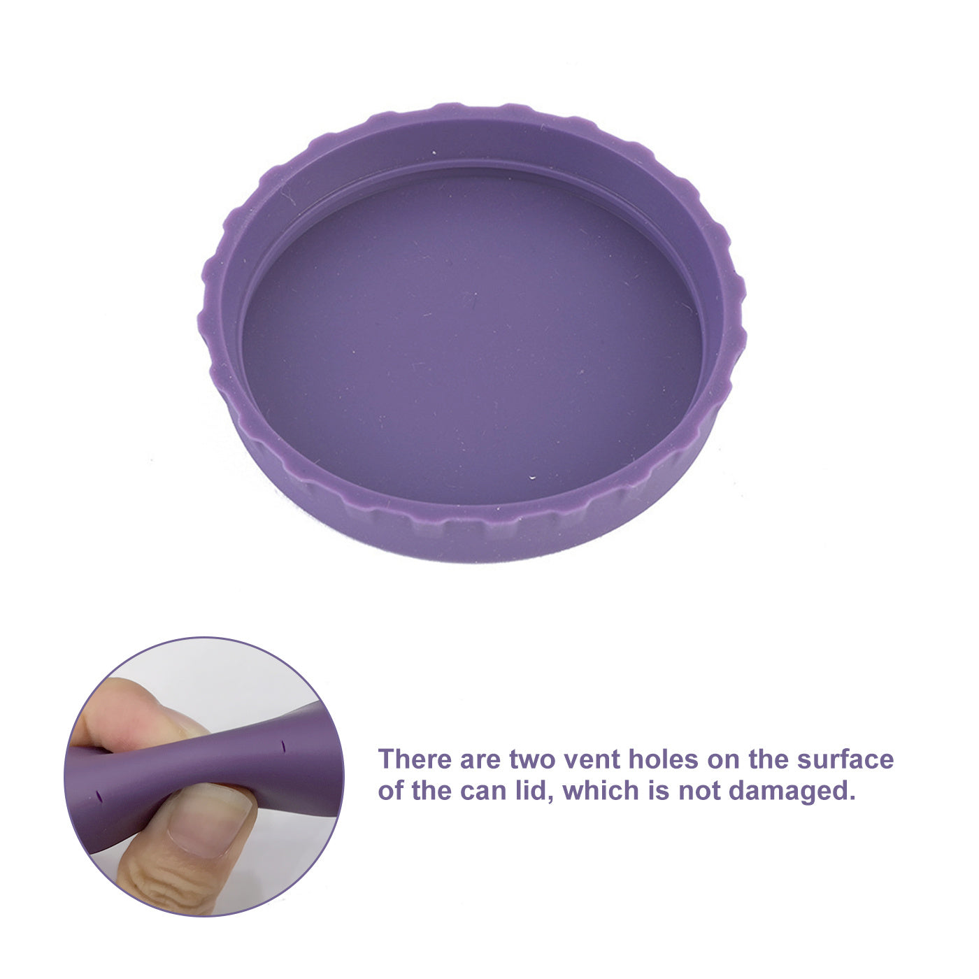6pc Silicone Can Lid Sealing Cover Soda Water Closure