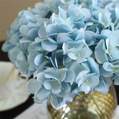 5pcs Hydrangea Artificial Flowers for Wedding Table Decor