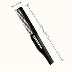 Stainless Steel Folding Hair Comb for All Hair Types