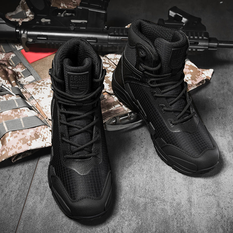 Men's High Top Non slip Platform Hiking Shoes