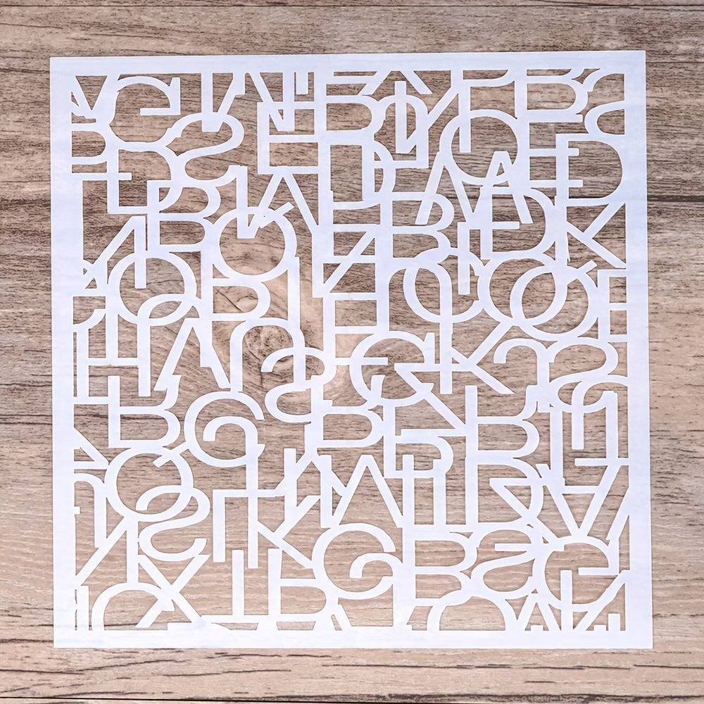 Cm Decorative Alphabet Stencil Template Painting Stencils for DIY Crafts