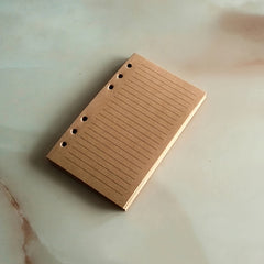 Loose Leaf Paper, 80 Sheets, 6-Hole Core, 10.5x4.13x0