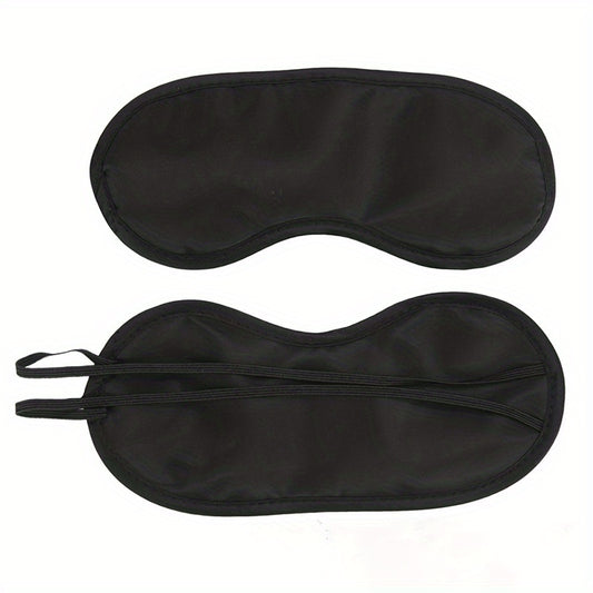 2pcs Blackout Blindfold Soft Sleeping Eye Mask for Travel Rest Yoga