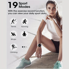 Meatball Smartwatch IP68 Waterproof 19 Sports Modes Music Player
