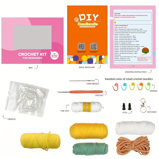 Crochet Kit for Beginners with Video Tutorials