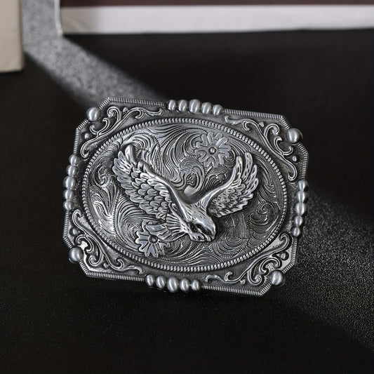 Western Cowboy Belt Buckle Eagle Carved Novelty Belt Accessories