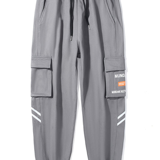 Men's Casual Slim Fit Retro Loose Jogger Cargo Pants