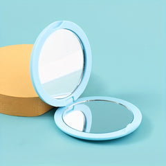 Mini Folding Makeup Mirror Double Side Travel Portable Cosmetic Touch up Mirror