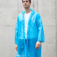 Transparent Raincoat for Outdoor Travel Eco Friendly Waterproof