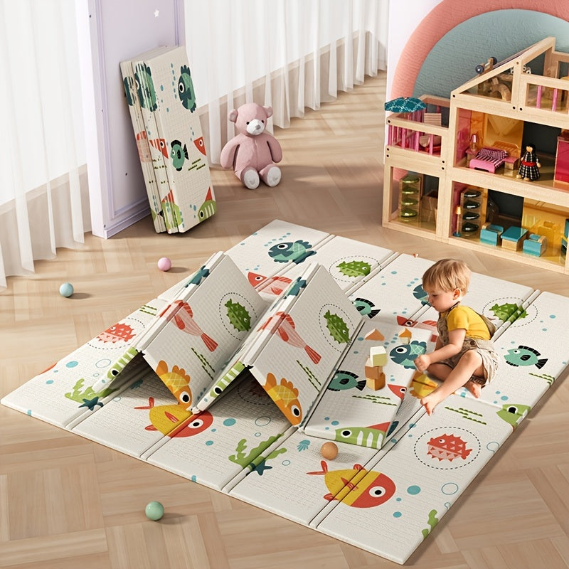 Large Waterproof Baby Play Mat with Travel Bag