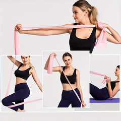 Fitness Resistance Band TPE Tension Rope for Yoga Exercise
