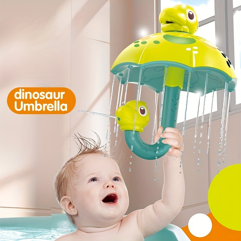 Interactive Dinosaur Rain Umbrella Bath Toy