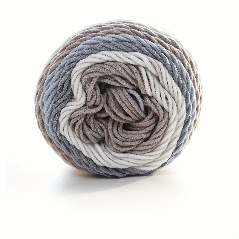 5 Strands Milk Cotton Segment Dye Rainbow Cotton Diy Woven Wool