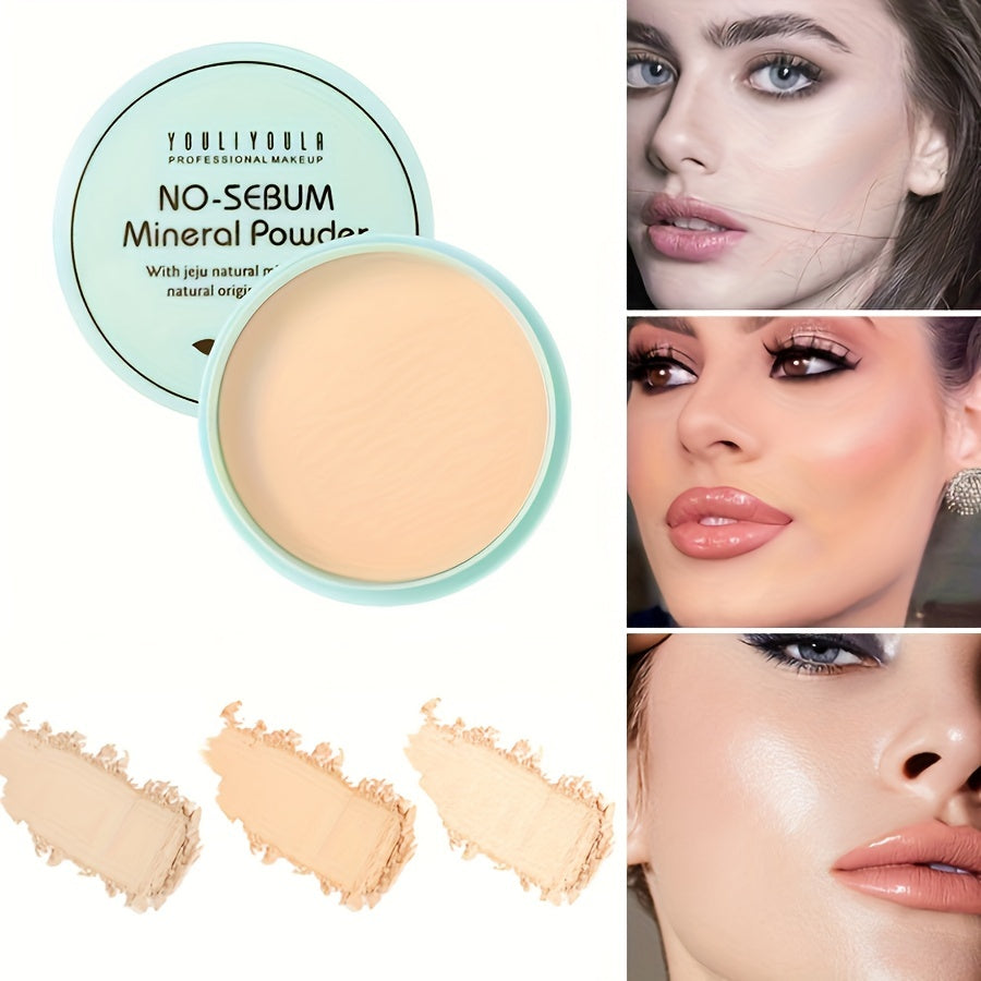 Long Lasting Pressed Powder Full Coverage Waterproof Lightweight