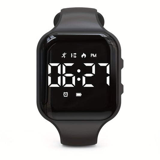 Pedometer Watch Step Counter Calorie Tracker Alarm Clock Timer Date Time Display