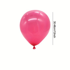 120pcs 12 inch Matte Latex Balloons Wedding Birthday Party Colorful Decor