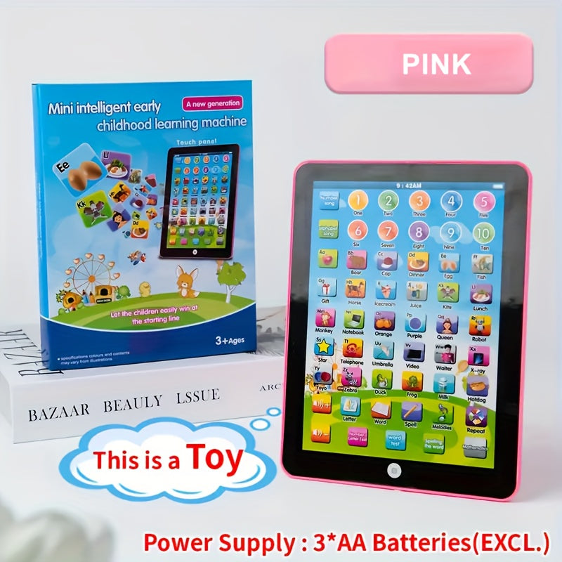 MAMXUAN Educational Tablet for Teens Touch & Voice Control English Vocabulary Nu