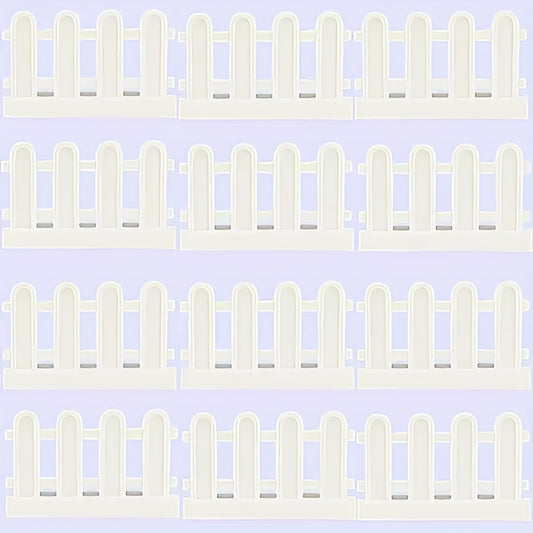12pcs Toy Railing Brick Parts Set Gift for Kids