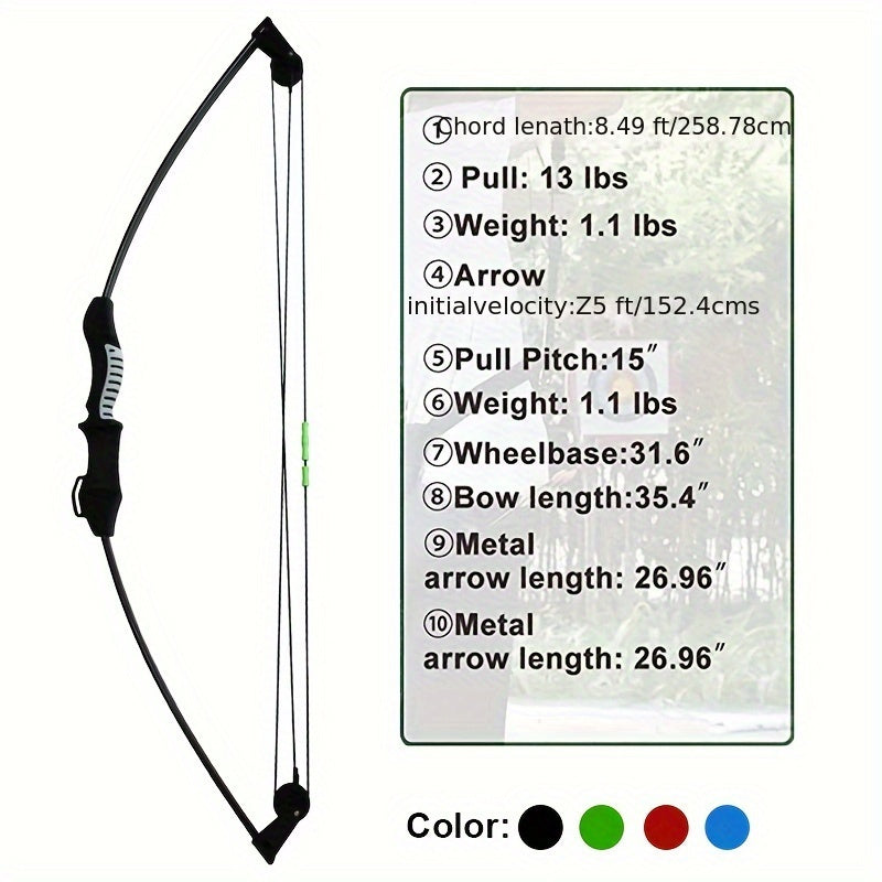 Compound Bow And Arrow Archery Set For Outdoor Archery Training