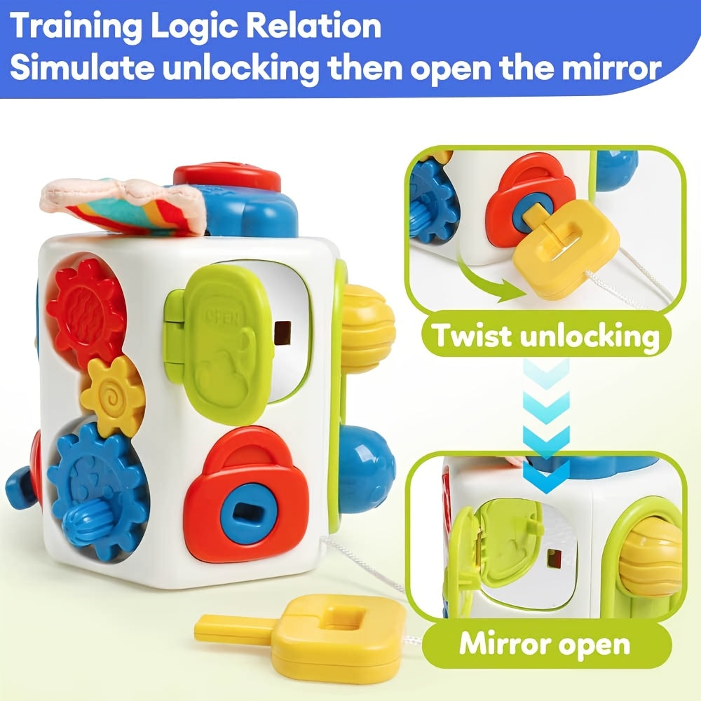 10 in 1 Busy Cube Interactive Toy for Youngsters