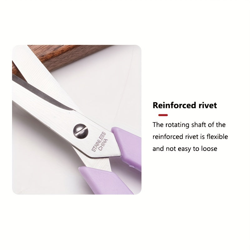 Stainless Steel Office Scissors Comfort Grip for Home & Tailoring Projects