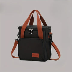 Double Layer Lunch Bag Heat Preservation Cooler Freeze Bag