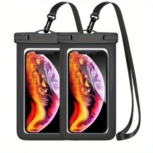 Waterproof Phone Pouch Clear Bag For Beach Camping Swimming