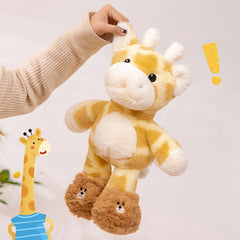 Giraffe Stuffed Toy Fawn Doll Ideal for Birthday Plush