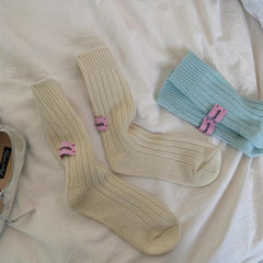 Men's Colorful Stockings Stacking Socks Crew Sock