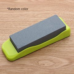 Double Sided Whetstone for Knives Non Slip Base