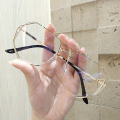 Metal Hollow Retro Sunglasses for Men