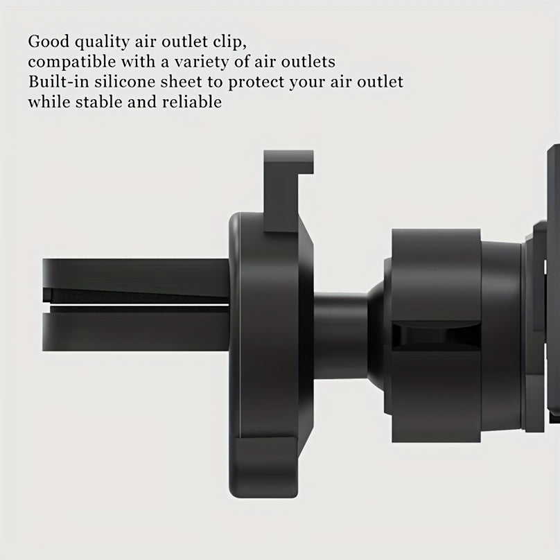 Car On-board Gravity Metal Stand for 11-17 cm Mobile Phone