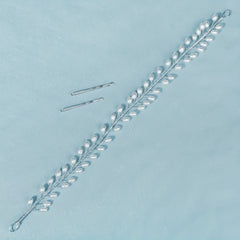 Faux Pearl Decor Hair Clip Headband Bridal Wedding Headwear Hair Accessory