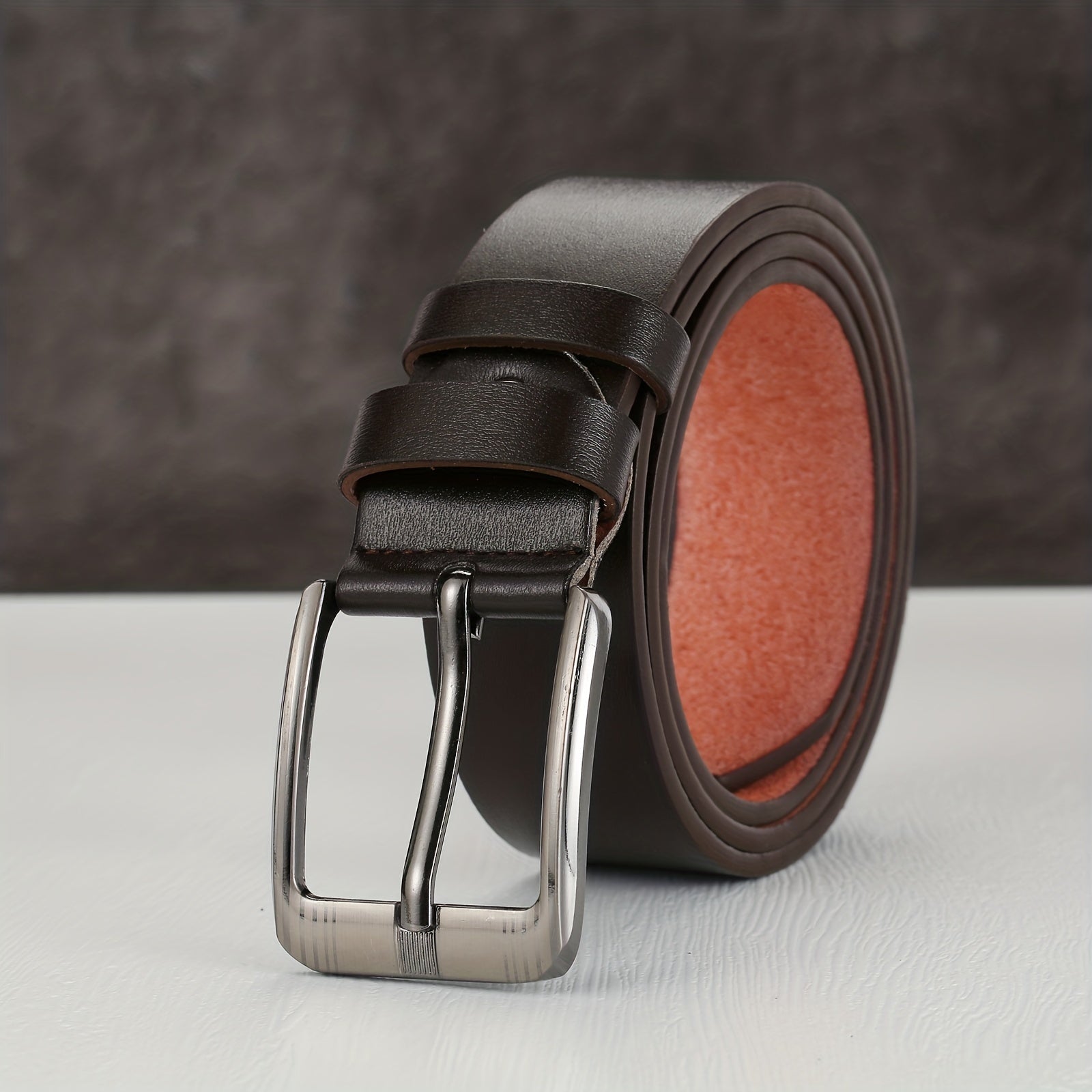 Men's Pin Buckle Leather Belt Casual Jeans Pants Waist Strap