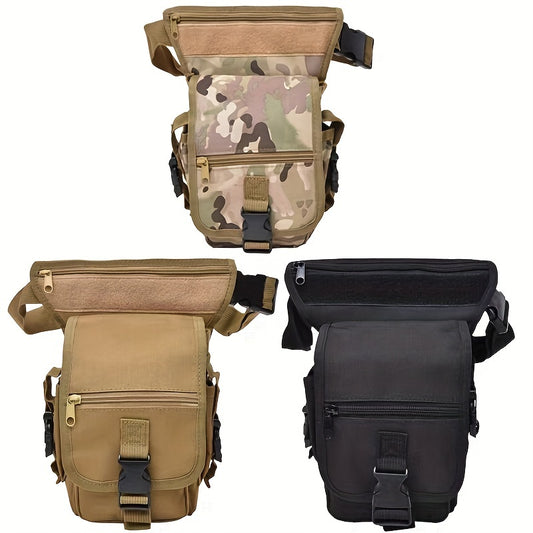 Minimalist Versatile Outdoor Waist Bag Canvas Tactical Leg Bag