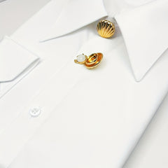 Ocean Style Seashell Conch Button Covers - Shirt Decorative Buttons
