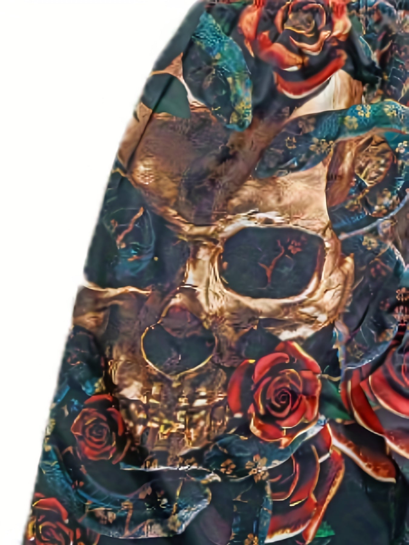 Men's Snake & Skull Graphic Shorts for Outdoor Summer Wear