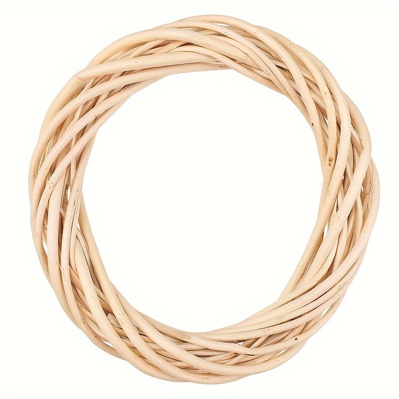 10 Grapevine Wreath DIY Craft Vine Willow Woven Wreath Round Wedding Decoration