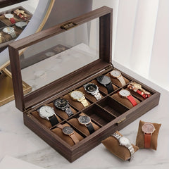 High-End Wooden Watch Collection Box