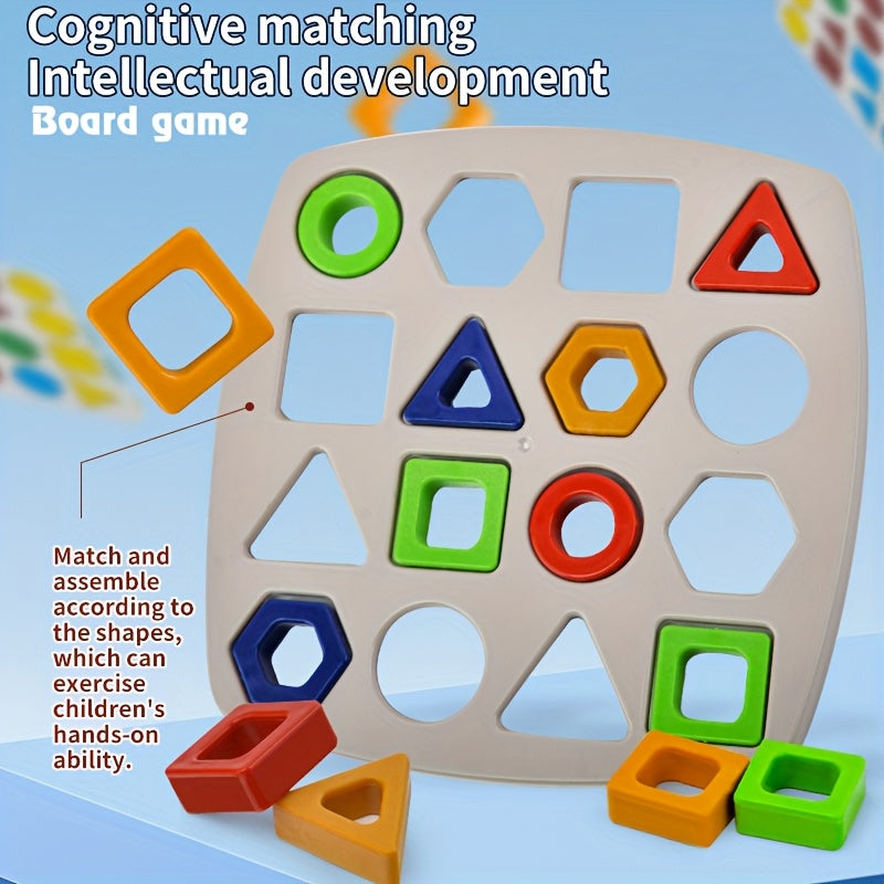 Geometric Shape Matching Toy for Toddlers
