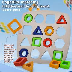 Geometric Shape Matching Toy for Toddlers