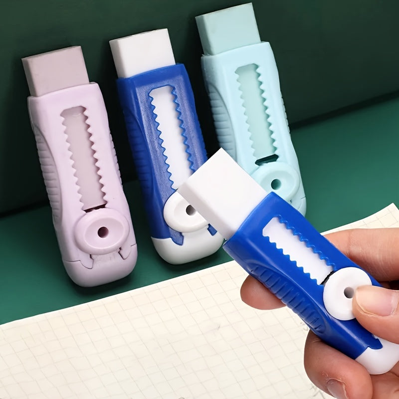 Art Eraser with Push Pull Case and Refill for Projects