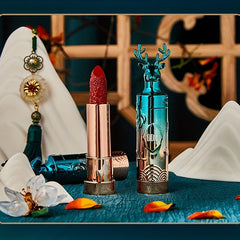 Christmas Mist Lip Gloss Collection Moisturizing Velvet Round Pipe Lipstick