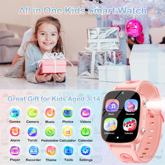 Focwony Kids Smart Watch with 26 Games Camera Music Player Pedometer