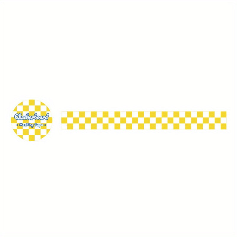 1pc Checkered Series Washi Tape Grid Pattern For DIY Paper Crafts