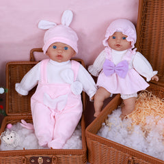 Reborn Dolls Set - 13 Inch and 16 Inch, Ideal for Holidays, Halloween, Birthd