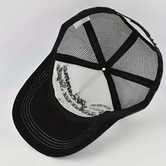 3D Embroidery Alphabet Baseball Cap Mesh Hat